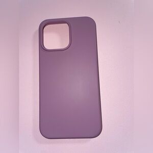 iPhone 14 Pro Max Silicone Phone Case with screen protector included